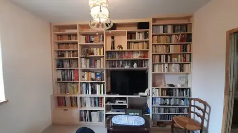 bibliothèque sur mesure à Carantec - image 2
