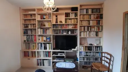 bibliothèque sur mesure à Landerneau - image 2