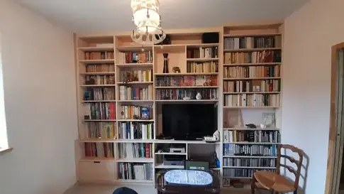 bibliothèque sur mesure Landivisiau-1