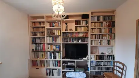 bibliothèque sur mesure Plougastel-Daoulas-1